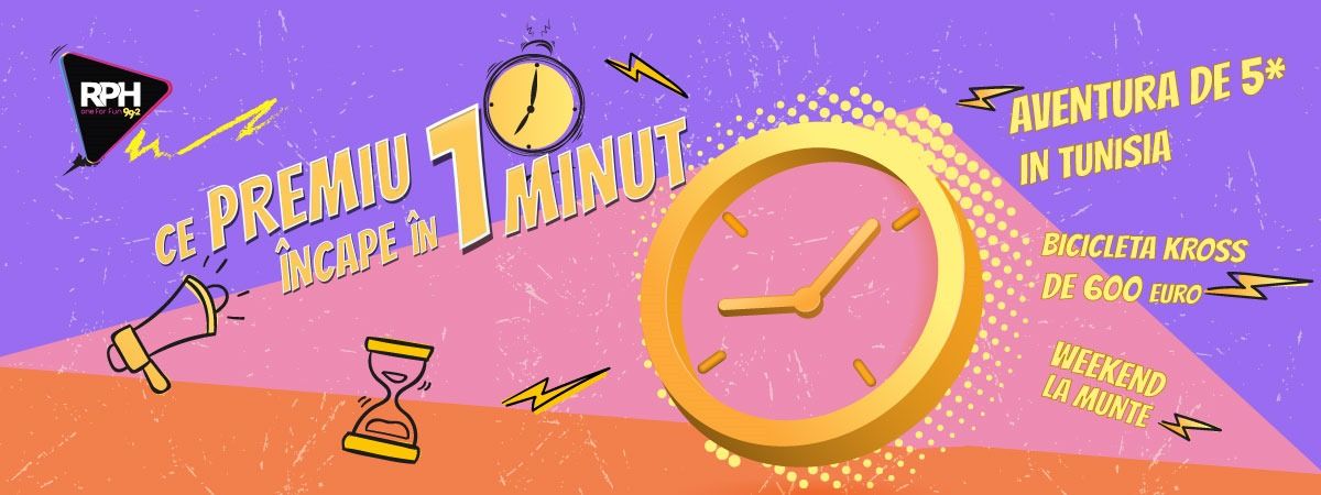 Ce premiu incape intr-un minut